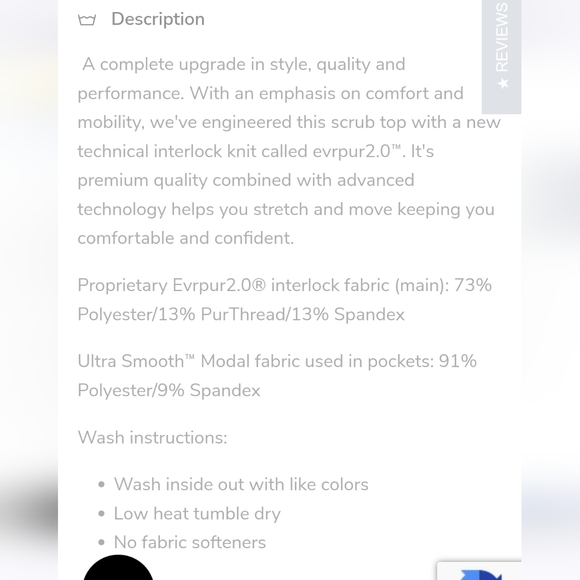 Fitscrubs Evrpur Scrub set - Picture 7 of 7